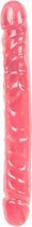 Crystal Jellies Dubbel Dildo - Roze - Dildo - Dildo Dubbel - Roze - Discreet verpakt en bezorgd