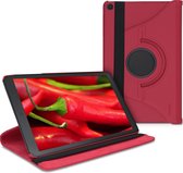 kwmobile hoes voor Samsung Galaxy Tab A 10.1 (2019) - 360 graden beschermhoes - rood