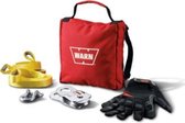 Warn Recovery set - Klein - voor lieren tot 2903kg - Warn 88915 - Compleet met boomband, d-sluiting, treklint, handschoenen en snatch block
