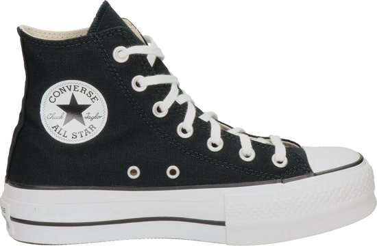 Converse Chuck Taylor All Star Lift Hi Hoge sneakers - Dames - Zwart - Maat 36