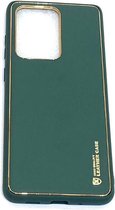 Samsung Galaxy S20 Ultra  Groen  Cover Luxe High Quality Leather Case hoesje
