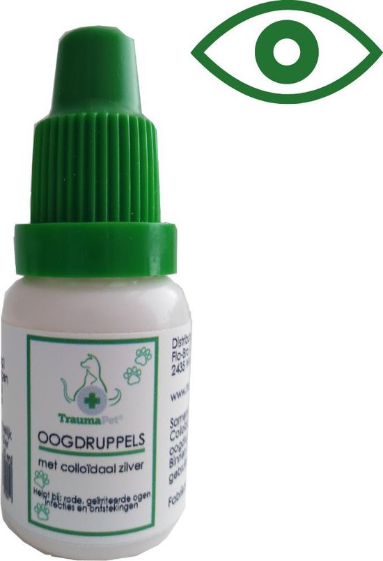 Bol Com Traumapet Oogdruppels Met Colloidaal Zilver