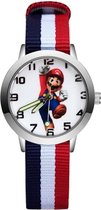 Super Mario - Kinderhorloge - Mario - Horloge - Mario Kart - Mario Speelgoed - 3 Strepen