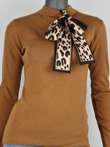 dames trui Carlina – Camel