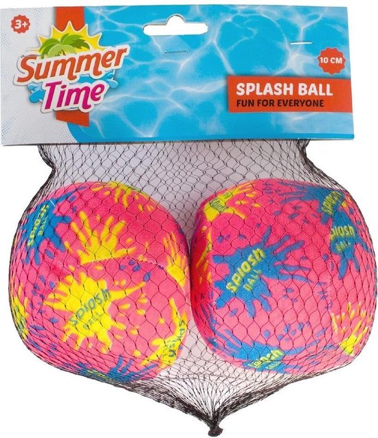 Summertime Splash Ball 10 cm (2 Stuks)