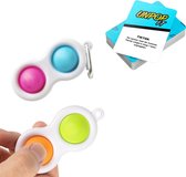 Simple Dimple© - Fidget toys pakket - Pop it - Simple Dimple - Unpop it! - 3 stuks