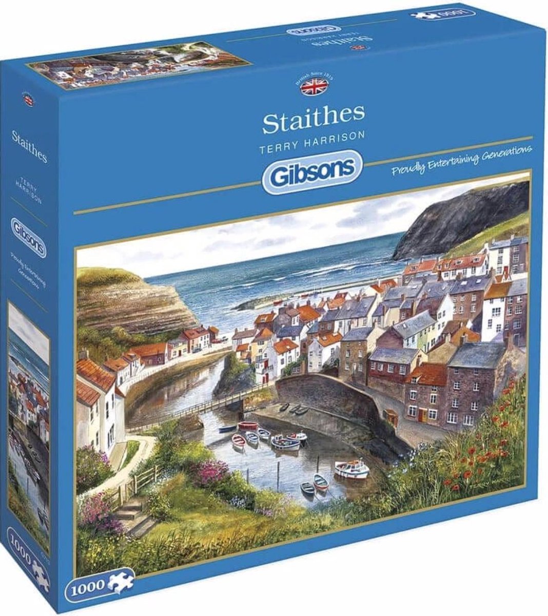 Staithes Puzzel (1000 stukjes)