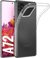 Samsung Galaxy A72 Back Cover – Galaxy A72 (5G) Hoesje Silicone Case - Perfect fit - TRANSPARANT – EPICMOBILE