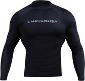 Hayabusa Haburi 2.0 Rash Guard L/S Zwart Kies uw maat: XL