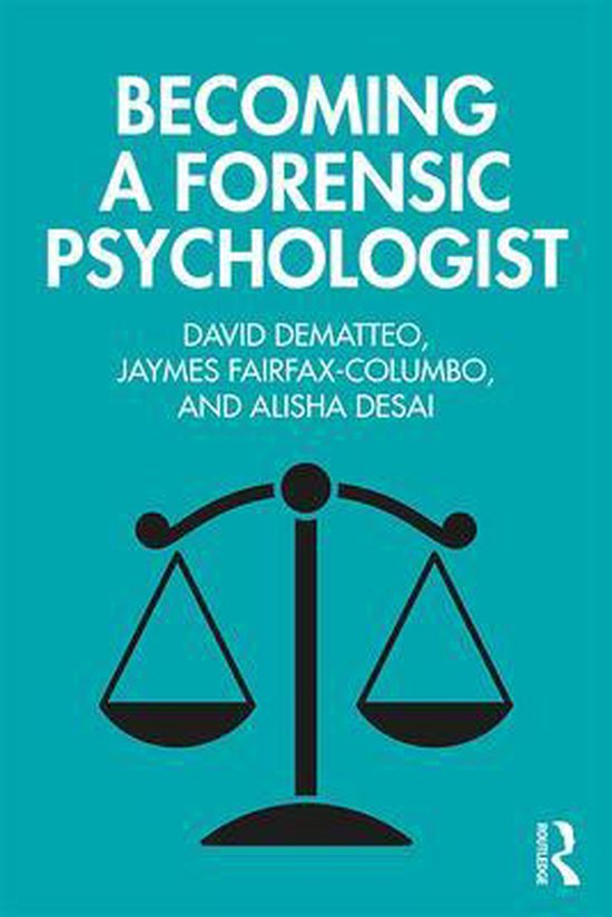 Becoming a Forensic Psychologist - cover