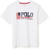 Polo Ralph Lauren T-shirt met logoprint - Wit - Maat 116