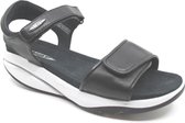 MBT, MALIA BLACK, 700955-03N, Zwarte Dames Sandalen