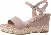 Marco Tozzi BY GUIDO MARIA KRETSCHMER Dames Sandaaltje 2-2-88302-26 408 beige F-breedte Maat: 39 EU