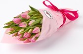 Tukiss Tulpen - Bloemen - Licht Roze - 18 stuks - Cadeau - Bloemen Boeket - Kraamcadeau meisje