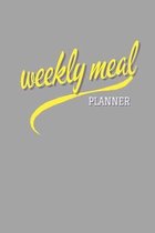 Weekly meal planner