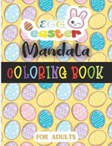 Easter Egg Mandala Coloring Book For Adults