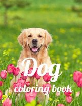 Dog coloring book: A Coloring Book of 35 Unique Stress Relief dog Coloring Book Designs Paperback