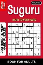 Suguru puzzle book for Adults: 200 Hard to Very Hard Puzzles 9x9 (Volume3)