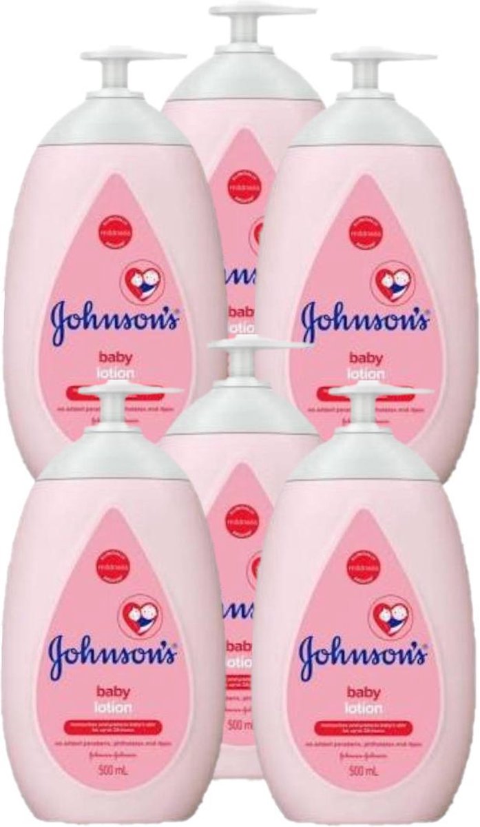Goedkoopste Johnson 's Baby Body Lotion XL Pomp - Voordeelverpakking 6 x 500 ml