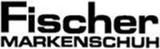 Fischer MARKENSCHUH logo in zwart.