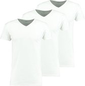 Zeeman heren T-shirt korte mouw - wit - maat XL - 3 stuks