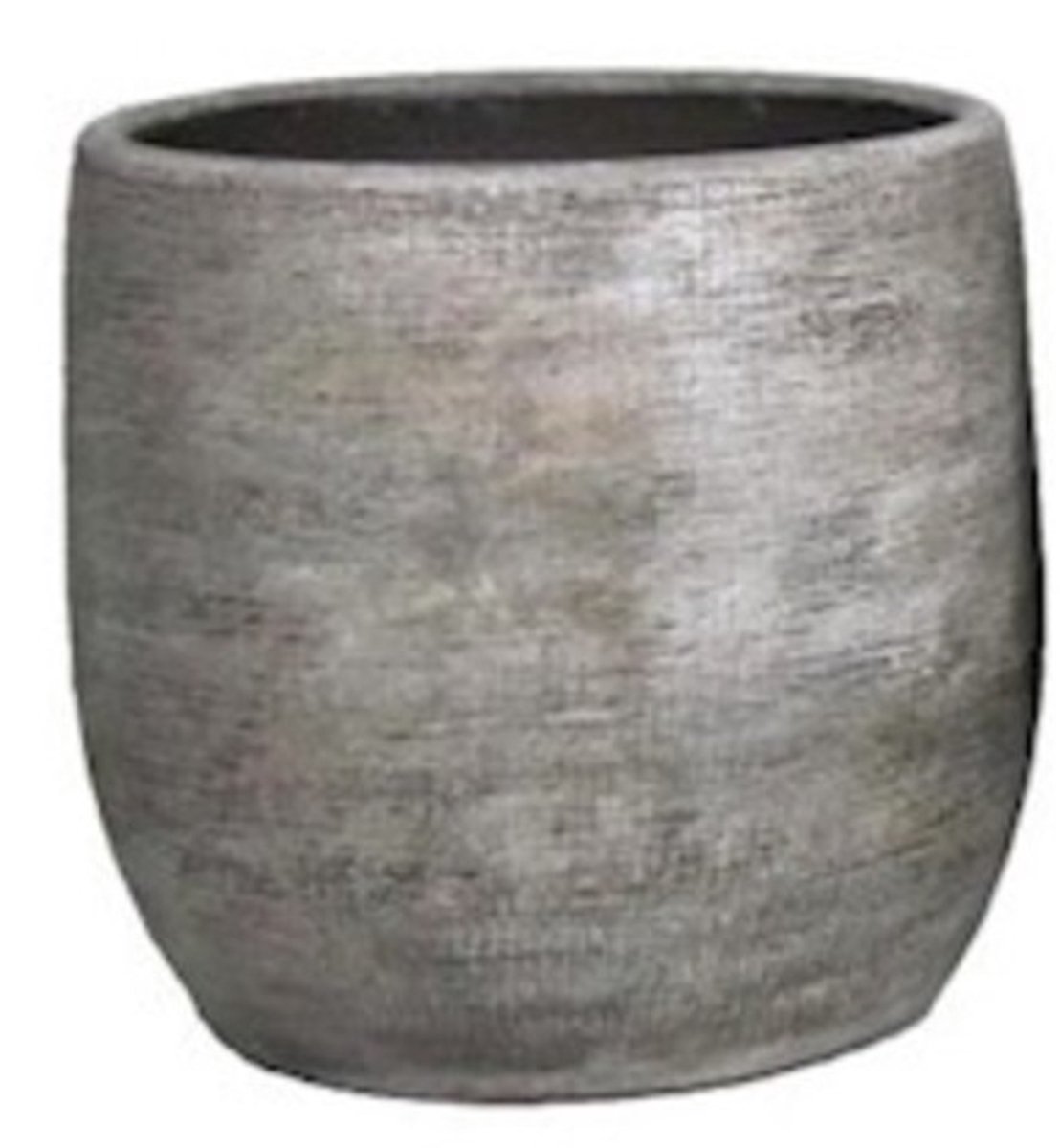Pot mira d29h27cm ind. beige/wit