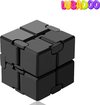 foto van Lubadoo® Infinity Cube Fidget Toy - Fidet Toy - Figet Toys - Friemelkubus - Zwart - Wacky Track