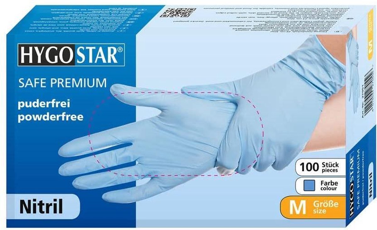 Goedkoopste HYGOSTAR nitrilhandschoen SAFE PREMIUM , XL
