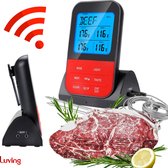 Luving™ Vleesthermometer Draadloos - BBQ Thermometer - Meater voor Keuken - Oventhermometer - Kernthermometer