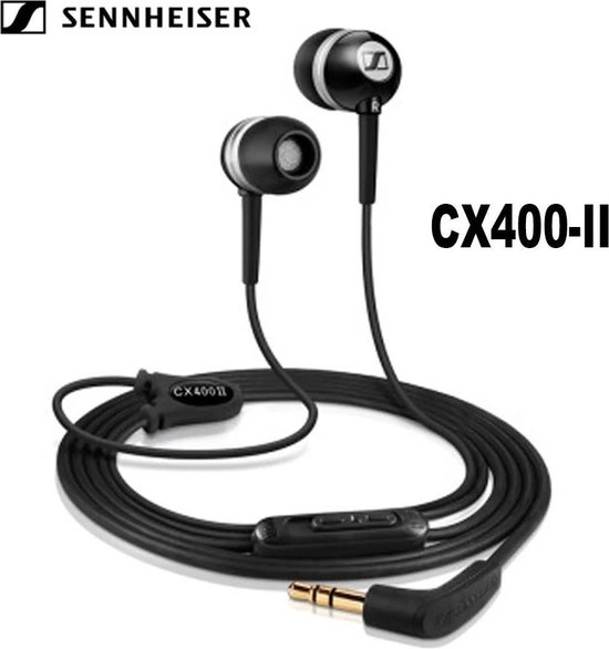 Écouteurs intra-auriculaires Sennheiser, CX 400-II Precision (Zwart) |  bol.com