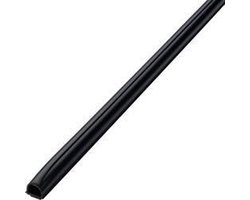 Inofix Cablefix Flexibel 2201 Zwart (8x7mm) Zelfklevend (4x1M) (Nieuw nu ook in 10mm)