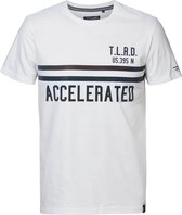 Petrol Industries - Heren Accelerated t-shirt - Wit - Maat L