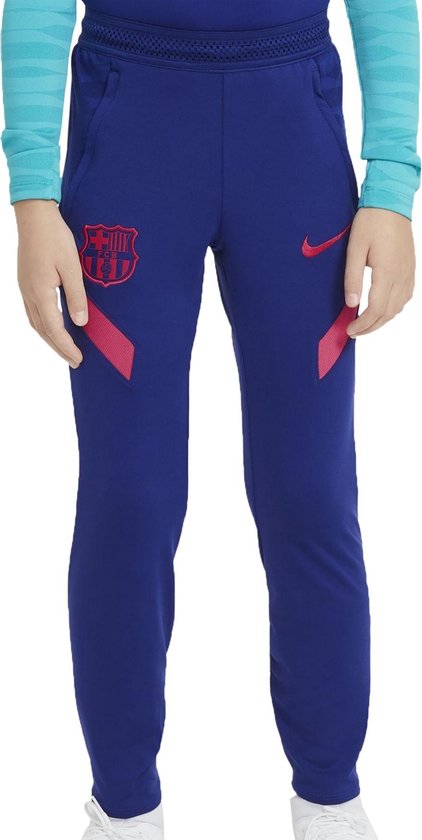 Nike Nike Dri-Fit FC Barcelona Strike Sportbroek - Maat 164 - Unisex -  blauw - rood | bol.com