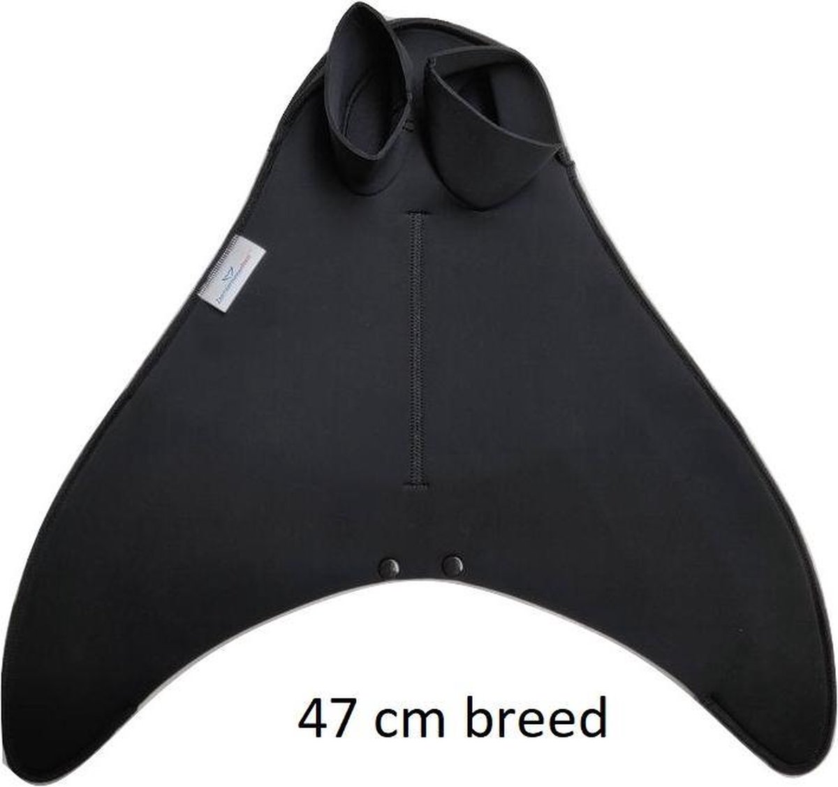 Monovin met voetvakken - voor schoenmaat 30-36 - 47cm breed - zonder staart