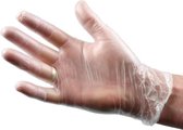 Comfort vinyl handschoen wit poedervrij XL 100st