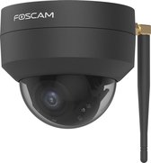 Foscam D4Z Beveiligingscamera - Buitencamera- 4MP- Dual-band- Wifi - Pan Tilt Zoom - Zwart