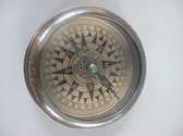 Kompas - Nautische accessoires - Gepolijst messing - 3 cm hoog