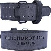 Benchbrothers Powerlifting riem Quick release - Grijs