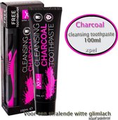 Cleansing Charcoal Tandpasta - 100ml - Tandenborstel - Witte tanden