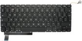 MacBook Pro 15 inch A1286 EU-UK toetsenbord 2009-2012 - Keyboard MacBook Pro 15 inch