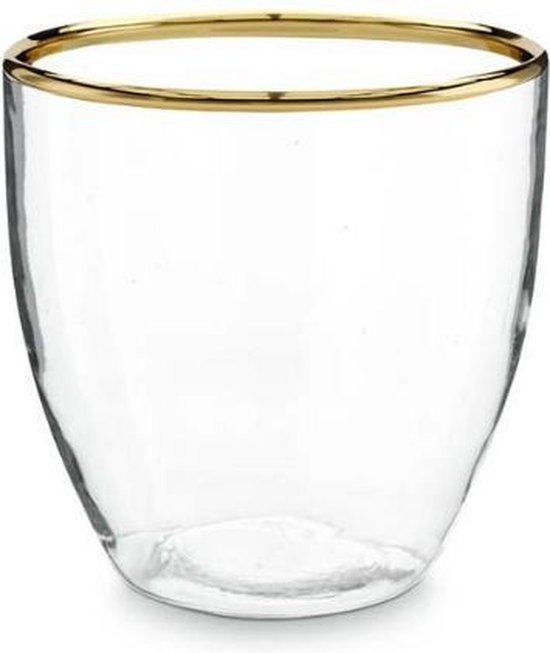 telex voorwoord reflecteren Vtwonen decoratieve accessoires glas goud | bol.com
