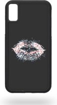 Sparkly lips Telefoonhoesje - Apple iPhone X / XS