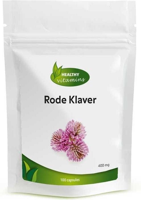 Healthy Vitamins Rode Klaver - 100 Capsules - 400 mg