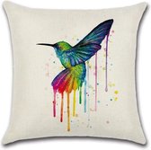 Kussenhoes Rainbow - Icebird - Kussenhoes - 45x45 cm - Sierkussen - Polyester