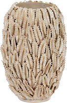 Rasteli Bloempot-Vaas Koraalrif Bruin-Beige D 21 cm H 29 cm‎‎