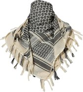 Achilles Arabische Shemagh 100% Katoen - Keffiyeh - Arafat PLO sjaal - Arabische sjaal