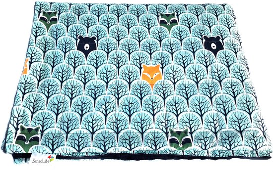 SensoLife FUN - 6 kg - 140x200cm - Couverture lestée