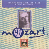 Mozart, Daniel Barenboim ‎– Symphonien 31, 39 & 40