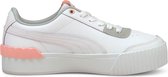 Puma Sneakers - Maat 38.5 - Meisjes - wit - grijs - roze