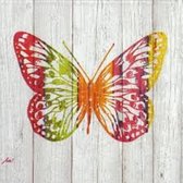 PpD - servetten - 33 x 33 - lunchservetten - Happiness Butterfly